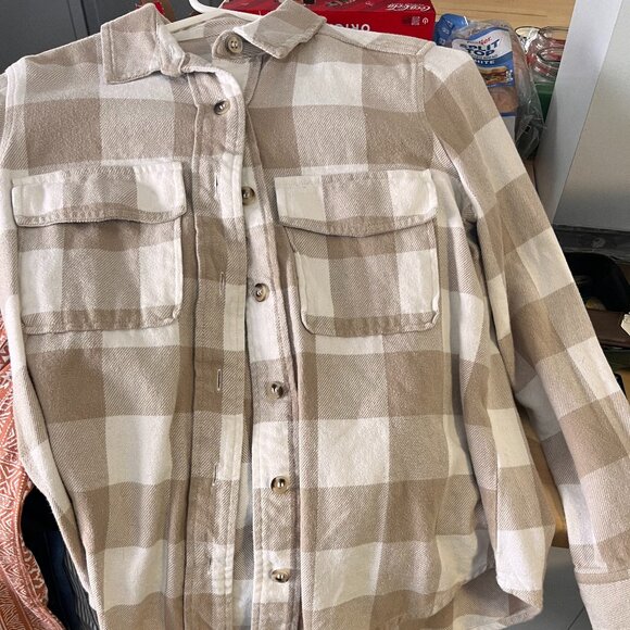 Tops - womens flannel shirt